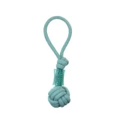 Іграшка для собак Misoko&Co Жувальна мотузка, light blue, 38 см (SOLMISC2077Z)