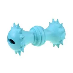 Іграшка для собак Misoko&Co Рифлена гантеля, light blue, 13.8 см (SOLMISR5118Z)