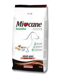 Morando MioCane Mini Sensitive Monoprotein лосось 1.5 кг сухой корм для собак малых пород