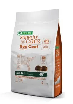 Сухий корм Nature's Protection Red Coat Grain Free Adult All Breeds with Lamb 4 кг (NPSC47236)