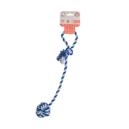 Іграшка для собак Misoko&Co Жувальна мотузка, blue, 55х7 см (SOLMISC4279R) - фото №2