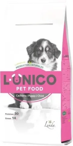 Сухой корм L-ÚNICO Puppy для щенков (от 6 недель до 1 года), 14 кг (uni14pup)