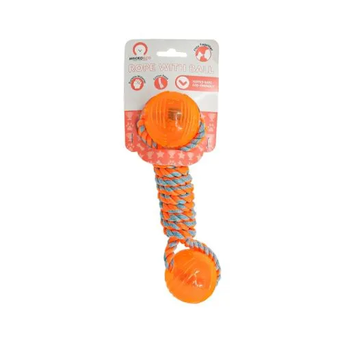 Игрушка для собак Misoko&Co Кость, orange, 24 см (SOLMISC2082O) - фото №2