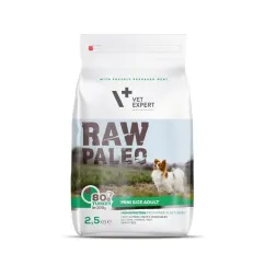 Сухой корм для собак Vet Expert Raw Paleo Adult Mini Turkey с индейкой 2,5 кг (4201811)