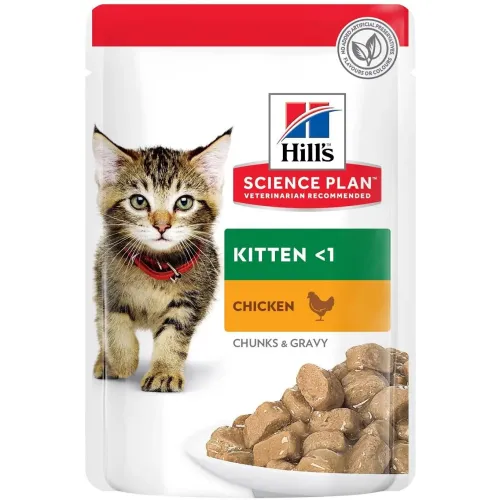 Вологий корм Hills Science Plan Kitten 85 гр (6+6 шт) (604033) - фото №2