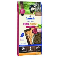 Сухий корм для собак Bosch 52050015 HPC Adult Mini ягня і рис 15 кг (4015598013079)