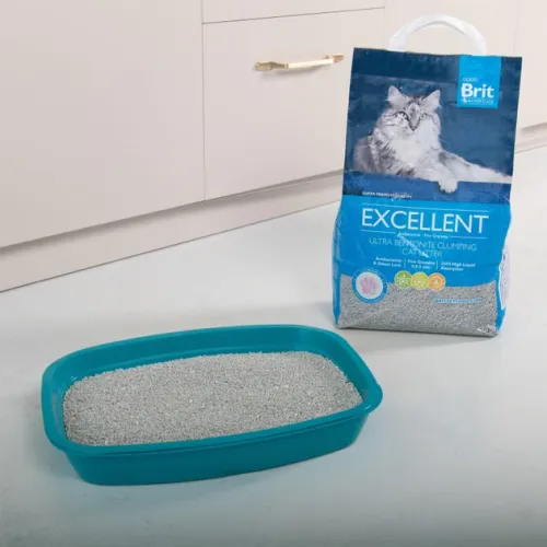 Наповнювач туалету для котів Brit Fresh Excellent 5 кг (бентонітовий) (8596025058383) - фото №5