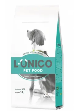 Сухой корм L-ÚNICO Lamb с бараниной для взрослых собак всех пород, 14 кг (uni14lmb)