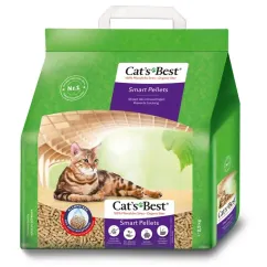 Наполнитель Cat’s Best Smart Pellets для кошачьего туалета, древесный, 5л/2.5кг (JRS320213/2135)