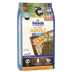 Сухой корм для собак Bosch 5222001 HPC Adult рыба и картофель 1 кг (4015598013222)