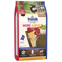 Сухий корм для собак Bosch HPC Mini Adult ягня та рис 1 кг (4015598013031)