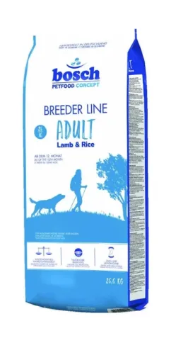 Сухий корм для дорослих собак Bosch Breeder Line Lamb&Rice зі смаком ягняти та рису 20 кг (4015598014281)