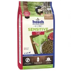 Сухий корм для собак Bosch 5219001 HPC Sensitive ягня і рис 1 кг (4015598013673)
