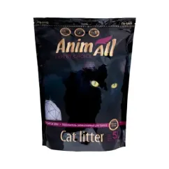 Наполнитель для кошачьего туалета AnimAll Премиум Фиолетовый аметист силикагелевый впитывающий 2.2 кг (5 л) (2000981045425)