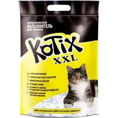 Силигелевый наполнитель Kotix для кошачьего туалета, 15 л