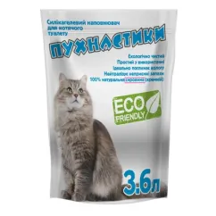 Силіконовий наповнювач для котів Пухнастик 1,1 кг (Пухнастик6701890)