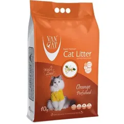 Наполнитель для кошачьего туалета Van Cat Super Premium Quality Orange Бентонитовый комковочный 10 кг (12 л) (8699245857474/8699245856385)